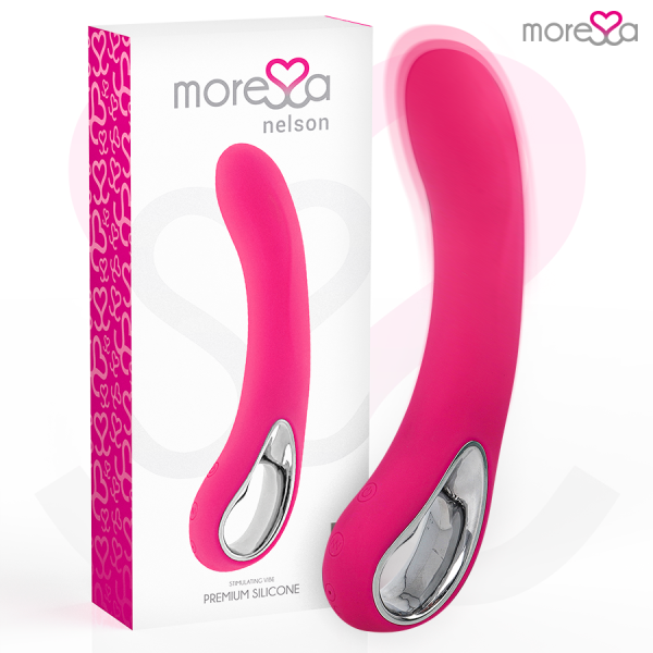 MORESSA NELSON MASAJEADOR PUNTO G PREMIUM SILICONE RECARGABLE