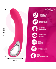 MORESSA NELSON MASAJEADOR PUNTO G PREMIUM SILICONE RECARGABLE