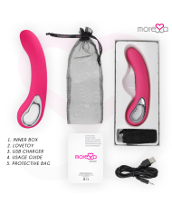 MORESSA NELSON MASAJEADOR PUNTO G PREMIUM SILICONE RECARGABLE