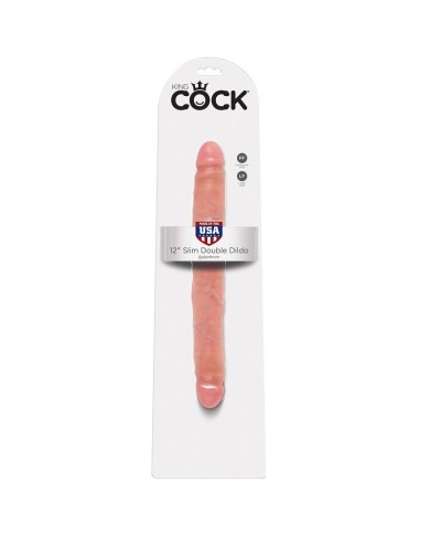 KING COCK DILDO DOBLE NATURAL 30 CM