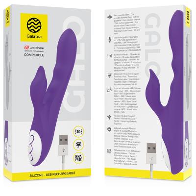 GALATEA GALO VIBRADOR LILA MANDO CONTROL REMOTO WATCHME