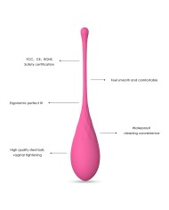 LESLIE KEGEL FIT ENTREGADOR SUELO PELVICO 6 PESOS