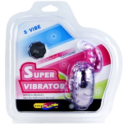 BAILE SUPER VIBRATOR HUEVO VIBRADOR CON ESTIMULADOR