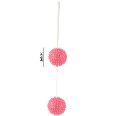 BAILE A DEEPLY PLEASURE BOLAS TEXTURADAS ROSA 36 CM