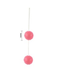 BAILE A DEEPLY PLEASURE BOLAS TEXTURADAS ROSA 36 CM
