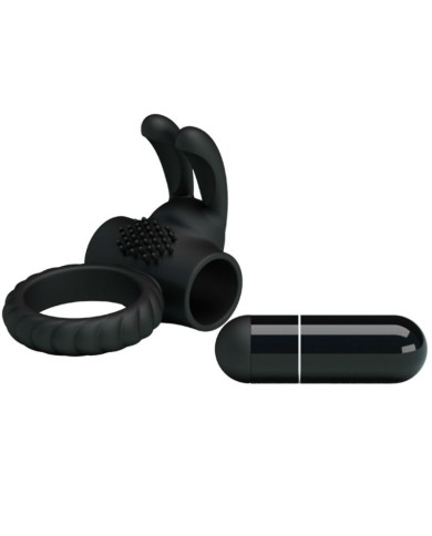 PRETTY LOVE EUDORA ANILLO VIBRADOR CON ESTIMULADOR PRETTY LOVE EUDORA ANILLO VIBRADOR CON ESTIMULADOR