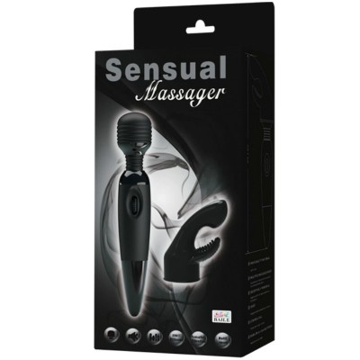 BAILE SENSUAL MASAJEADOR CON CABEZAL INTERCAMBIABLE