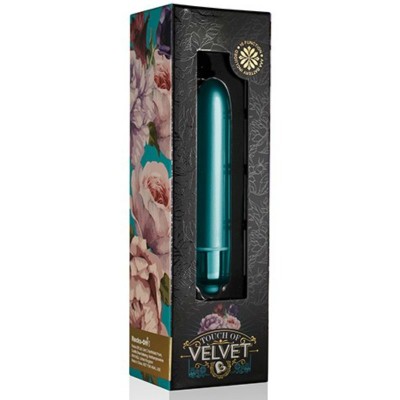 ROCKS OFF BALA VIBRADORA TOUCH OF VELVET PEACOCK PETALS