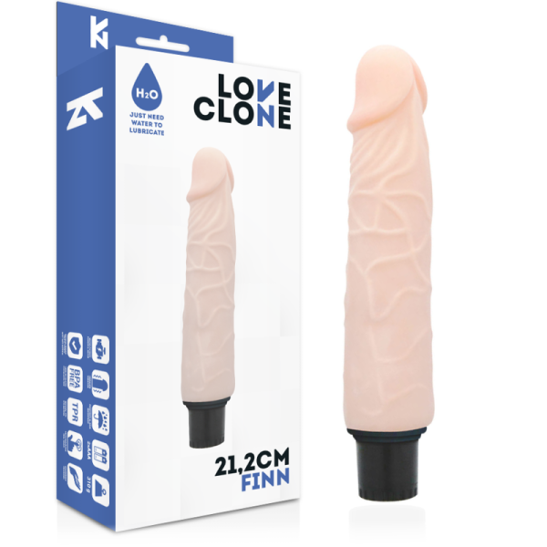 LOVECLONE FINN VIBRADOR REALISTICO SELF LUBRICATION 212 CM O 38 CM