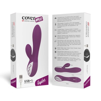 COVERME TAYLOR VIBRADOR MANDO CONTROL REMOTO WATCHME