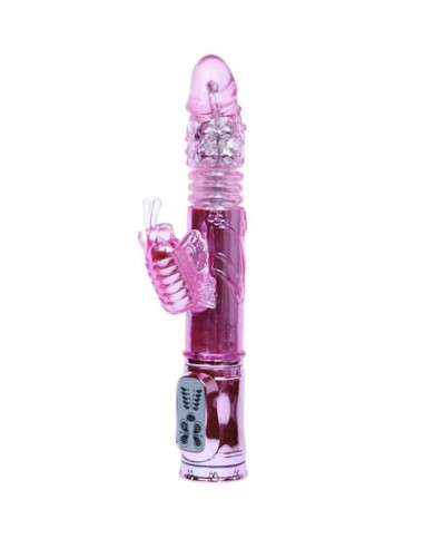 BAILE VIBRADOR RECARGABLE CON ROTACION Y ESTIMULADOR THROBBING BUTTERF BAILE VIBRADOR RECARGABLE CON ROTACION Y ESTIMULADOR THROBBING BUTTERF