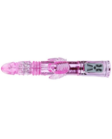 BAILE VIBRADOR RECARGABLE CON ROTACION Y ESTIMULADOR THROBBING BUTTERF BAILE VIBRADOR RECARGABLE CON ROTACION Y ESTIMULADOR THROBBING BUTTERF
