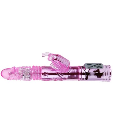 BAILE VIBRADOR RECARGABLE CON ROTACION Y ESTIMULADOR THROBBING BUTTERF BAILE VIBRADOR RECARGABLE CON ROTACION Y ESTIMULADOR THROBBING BUTTERF
