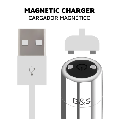 BLACKSILVER BALA MAGNETICA VIBRADORA KAILAN 2 SILVER