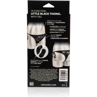 CALEXOTICS TANGA CON 10 FUNCIONES DE VIBRACION