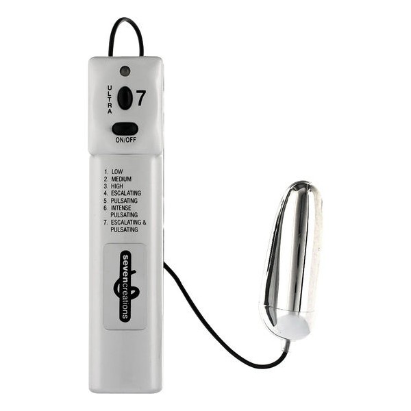 SEVEN CREATIONS ULTRA 7 VECTOR HUEVO VIBRADOR