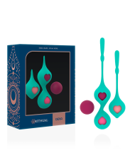 SET DEVA RITUAL ENTRENAMIENTO PELVICO VERDE AQUA