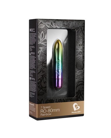 ROCKS OFF RO 80MM 7 VELOCIDADES RAINBOW ROCKS OFF RO 80MM 7 VELOCIDADES RAINBOW