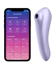 SATISFYER DUAL PLEASURE AIR PULSE VIOLETA