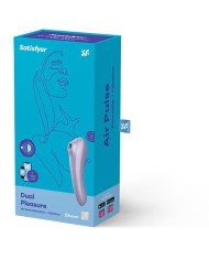 SATISFYER DUAL PLEASURE AIR PULSE VIOLETA