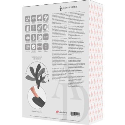 ANNE S DESIRE RABBIT CONTROL REMOTO TECNOLOGIA WATCHME NEGRO