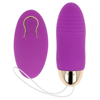 OHMAMA HUEVO CONTROL REMOTO 10 MODOS LILA