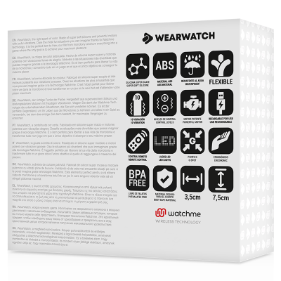 WEARWATCH HUEVO CONTROL REMOTO TECHNOLOGY WATCHME AGUA MARINA AZABACHE