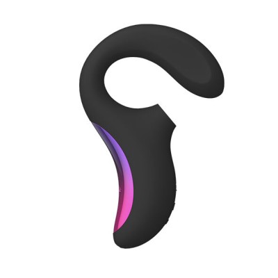 LELO ENIGMA DOBLE ESTIMULACION SUCCION MASAJEADOR NEGRO