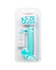 CALEXOTICS SIZE QUEEN DILDO AZUL 153 CM