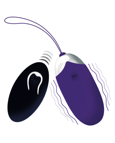 INTENSE FLIPPY II HUEVO RECARGABLE REMOTO LILA INTENSE FLIPPY II HUEVO RECARGABLE REMOTO LILA