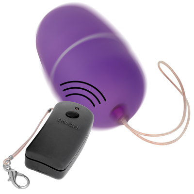 ONLINE HUEVO VIBRADOR CON MANDO CONTROL REMOTO LILA