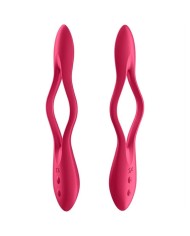 SATISFYER ELASTIC JOY MULTI VIBRADOR ROJO