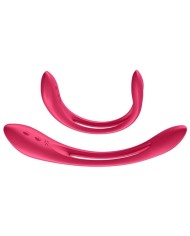 SATISFYER ELASTIC JOY MULTI VIBRADOR ROJO