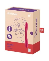 SATISFYER ELASTIC JOY MULTI VIBRADOR ROJO