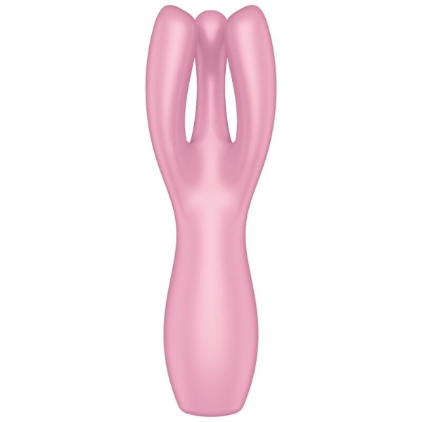 SATISFYER THREESOME 3 VIBRADOR ROSA