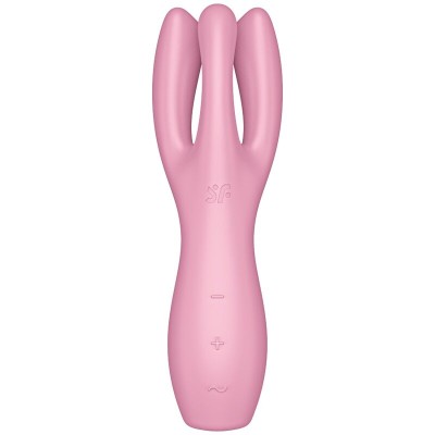 SATISFYER THREESOME 3 VIBRADOR ROSA