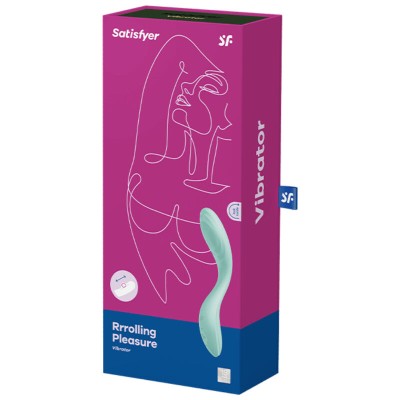 SATISFYER RRROLLING PLEASURE VIBRADOR PUNTO G VERDE