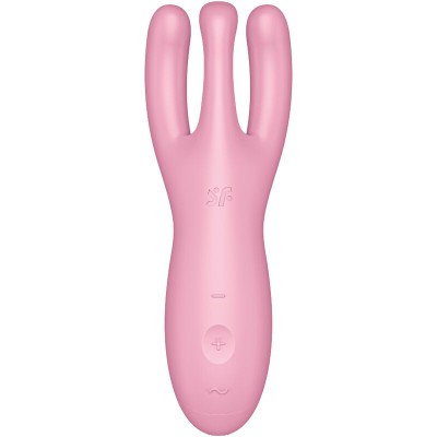SATISFYER THREESOME 4 VIBRADOR APP ROSA