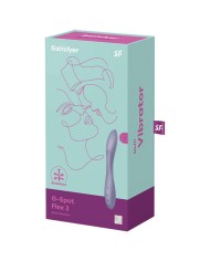 SATISFYER G SPOT FLEX 2 MULTI VIBRADOR MORADO