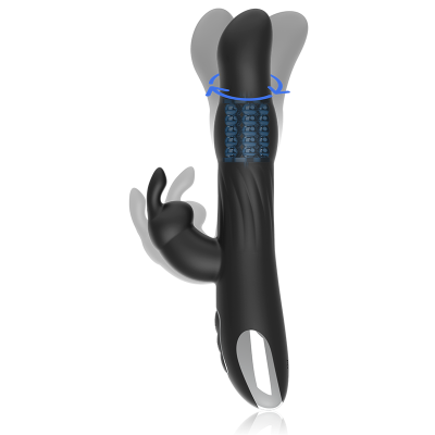 BRILLY GLAM MOEBIUS RABBIT VIBRATOR ROTATOR MANDO CONTROL REMOTO WATCHME