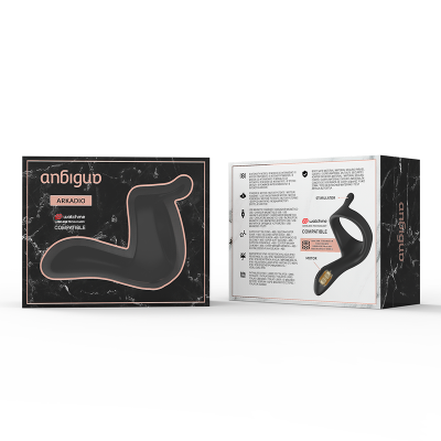 ANBIGUO ARKADIO ESTIMULADOR GLANDE PERINEO MANDO CONTROL REMOTO WATCHME