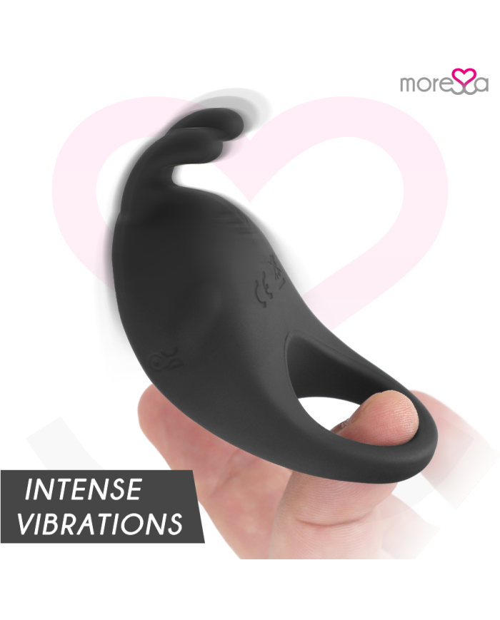 MORESSA BRAD PREMIUM SILICONE RECARGABLE NEGRO MORESSA BRAD PREMIUM SILICONE RECARGABLE NEGRO