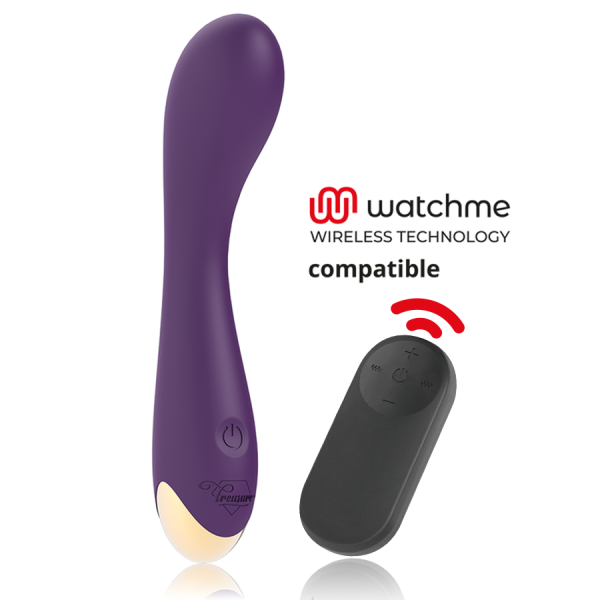 TREASURE HANSEL G SPOT VIBRADOR MANDO CONTROL REMOTO WATCHME