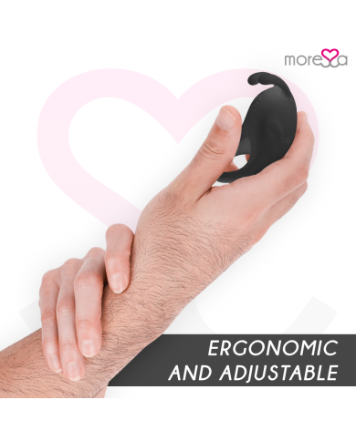 MORESSA BRAD PREMIUM SILICONE RECARGABLE NEGRO MORESSA BRAD PREMIUM SILICONE RECARGABLE NEGRO