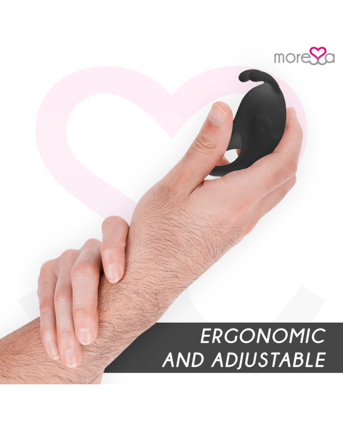 MORESSA BRAD PREMIUM SILICONE RECARGABLE NEGRO MORESSA BRAD PREMIUM SILICONE RECARGABLE NEGRO