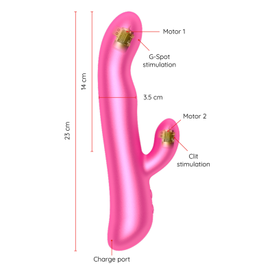 ONINDER OSLO VIBRACION Y ROTACION ROSA APLICACION GRATUITA