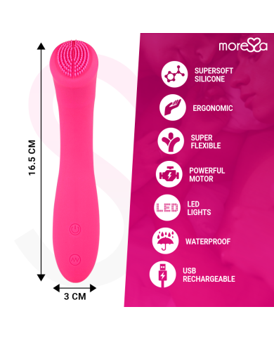 MORESSA CELSO MASAJEADOR DUO PUNTO G Y SUERO PELVICO PREMIUM SILICONE RECARGABLE MORESSA CELSO MASAJEADOR DUO PUNTO G Y SUERO PELVICO PREMIUM SILICONE RECARGABLE