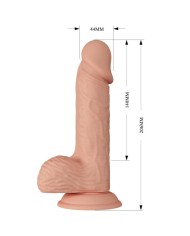 BAILE BEAUTIFUL ENCOUNTER CATOBLEPAS DILDO REALISTICO FLEXIBLE 206 CM NATURAL