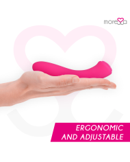 MORESSA CELSO MASAJEADOR DUO PUNTO G Y SUERO PELVICO PREMIUM SILICONE RECARGABLE