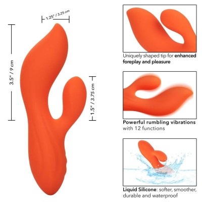 CALEXOTICS STELLA DUAL TEASER NARANJA